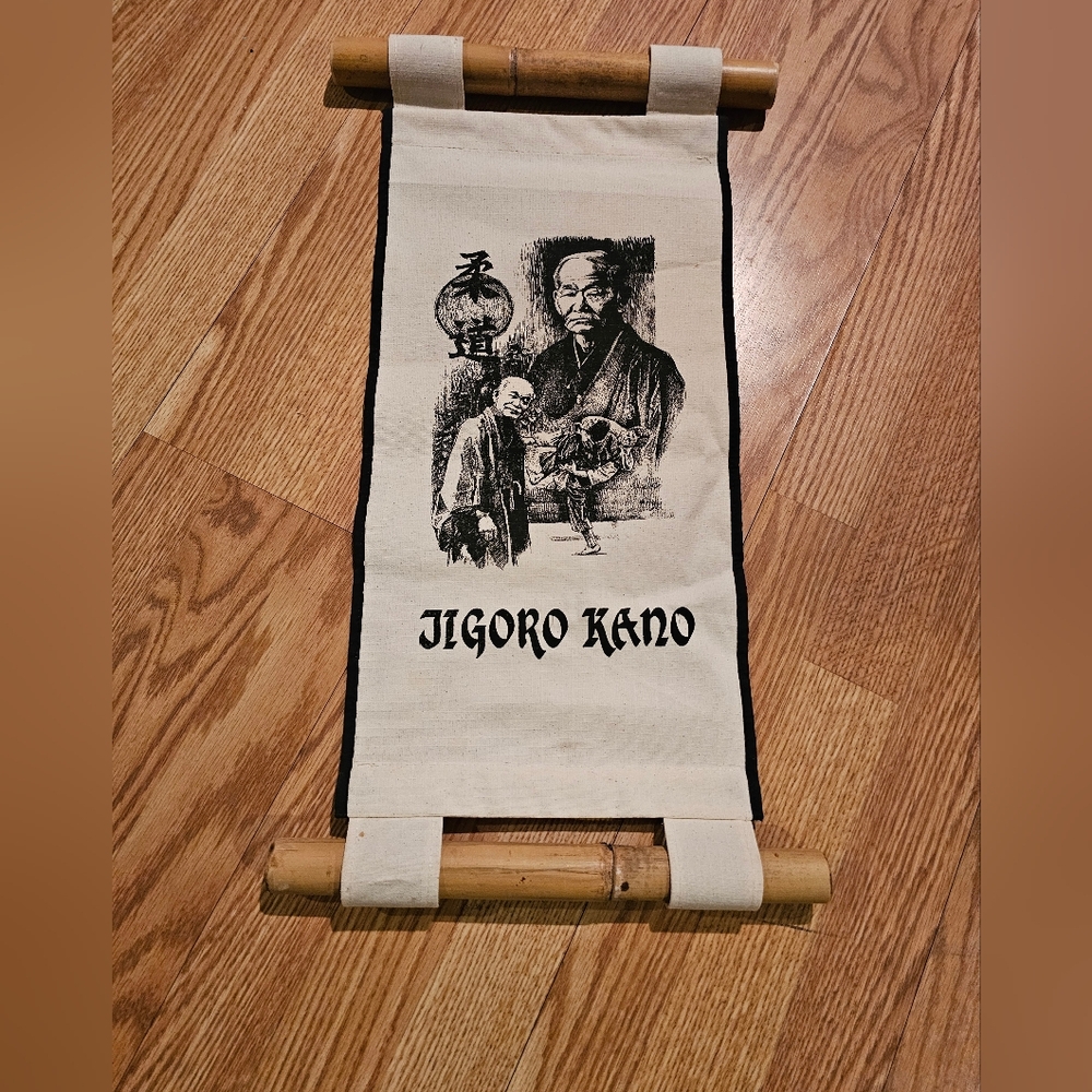 Jigoro Kano Wall Hanging Scroll